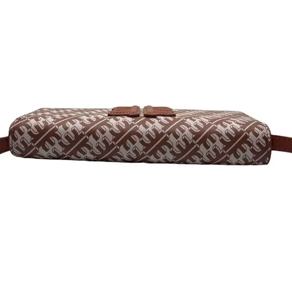 NWT JW PEI FEI FLAP MONOGRAM 2 IN 1 WALLET SHOULDER BAG IN BROWN - OS - Picture 4 of 9